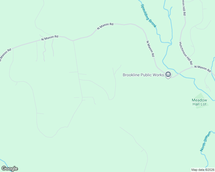 map of restaurants, bars, coffee shops, grocery stores, and more near 10 Poor Farm Road in Brookline