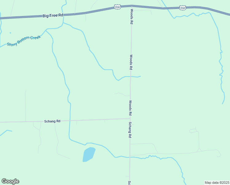 map of restaurants, bars, coffee shops, grocery stores, and more near 4762 Woods Road in East Aurora