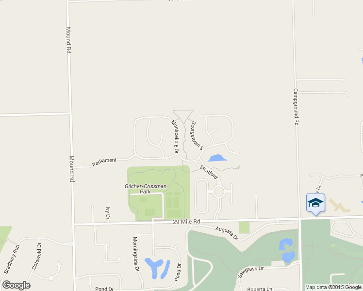 map of restaurants, bars, coffee shops, grocery stores, and more near 63592 Monticello E in Washington