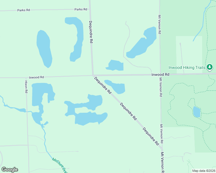 map of restaurants, bars, coffee shops, grocery stores, and more near 63888 Dequindre Road in Washington
