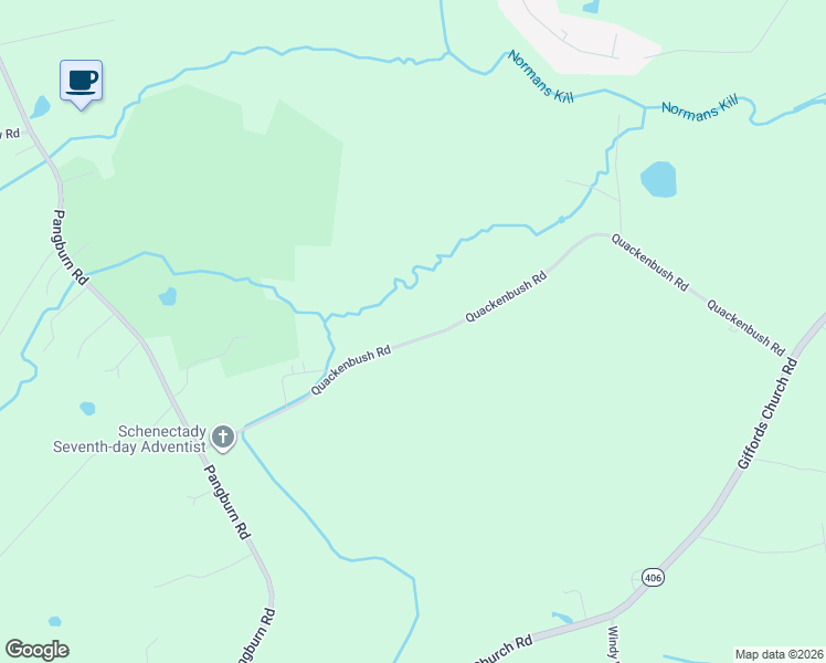 map of restaurants, bars, coffee shops, grocery stores, and more near 978 Quackenbush Road in Schenectady