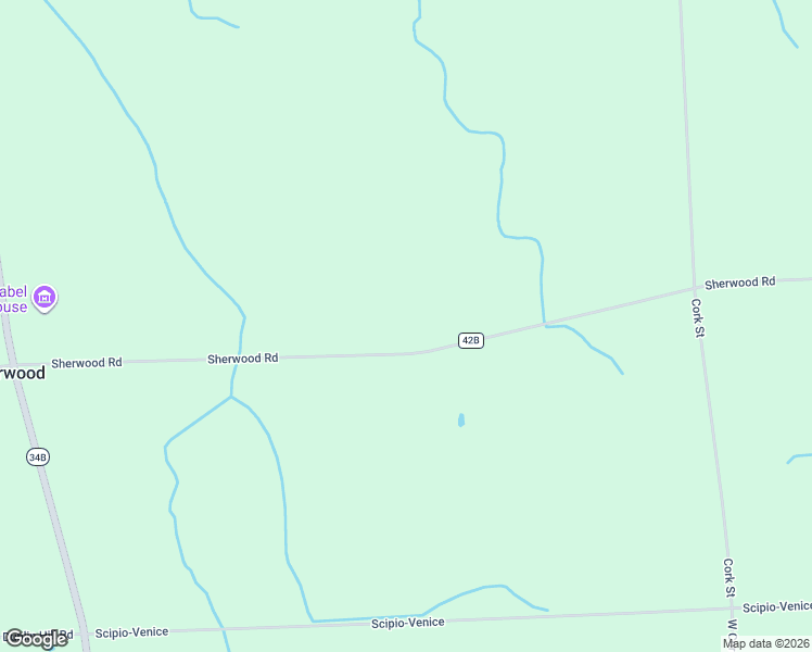 map of restaurants, bars, coffee shops, grocery stores, and more near 2033 Sherwood Road in Aurora