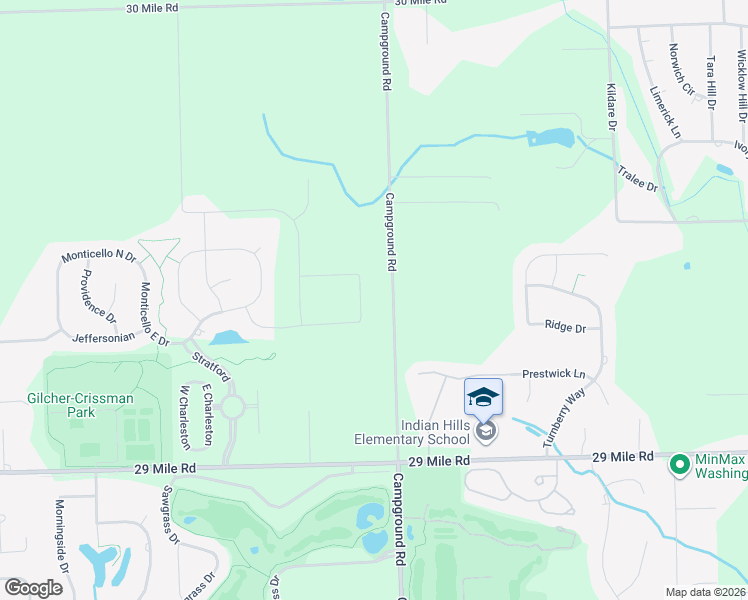 map of restaurants, bars, coffee shops, grocery stores, and more near 63684 Redbud Drive in Washington
