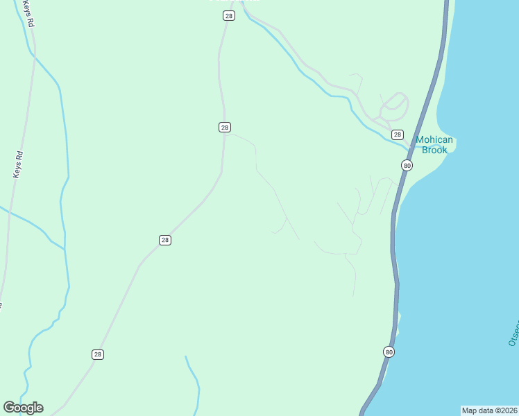 map of restaurants, bars, coffee shops, grocery stores, and more near 160 Reiss Road in Cooperstown