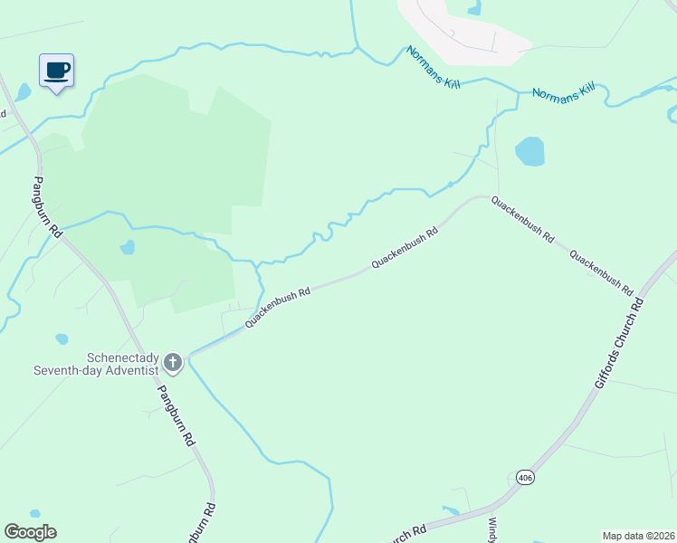 map of restaurants, bars, coffee shops, grocery stores, and more near 978 Quackenbush Road in Schenectady