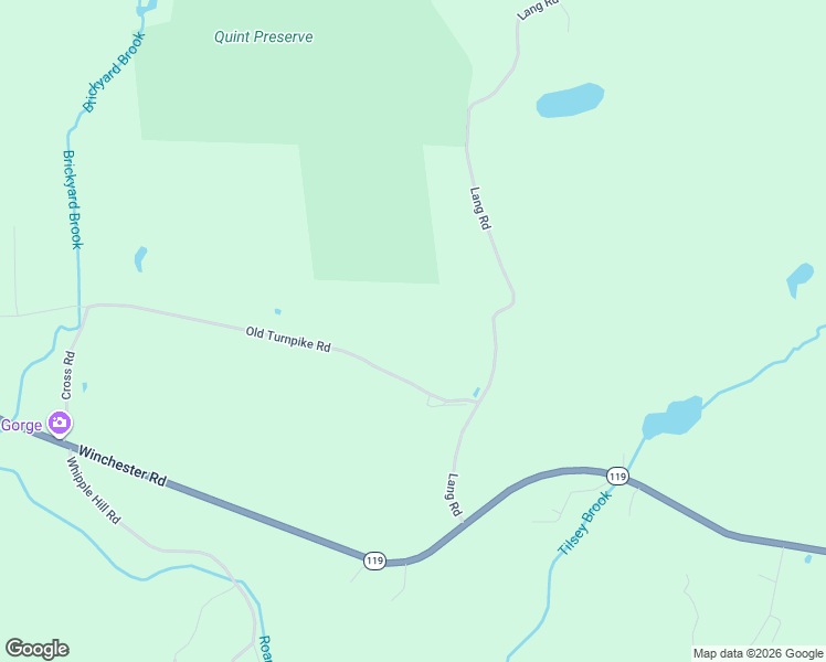 map of restaurants, bars, coffee shops, grocery stores, and more near 11 Old Turnpike Road in Richmond