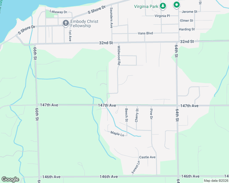 map of restaurants, bars, coffee shops, grocery stores, and more near 4726 Wildwood Road in Holland