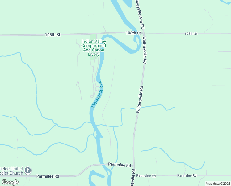 map of restaurants, bars, coffee shops, grocery stores, and more near 7452 Bouman Drive in Middleville