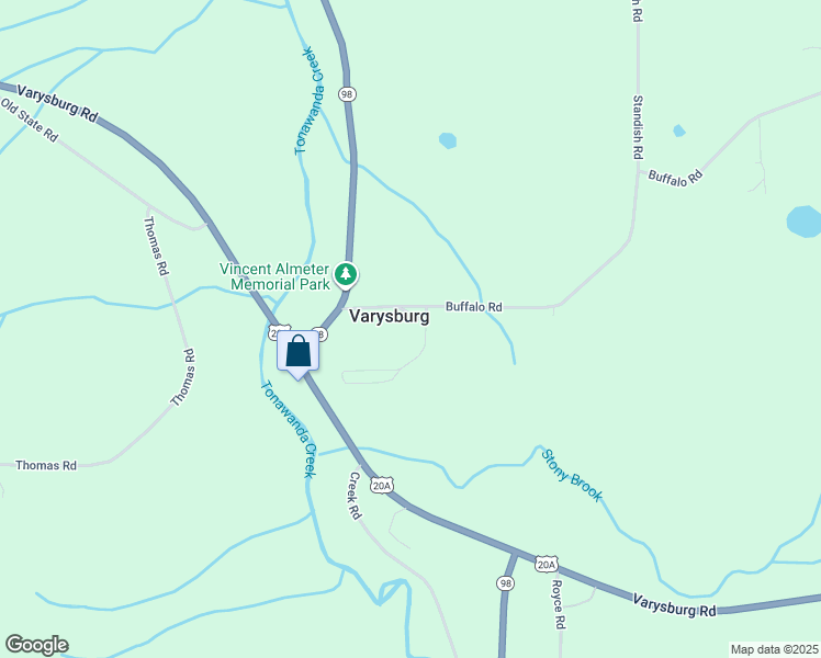 map of restaurants, bars, coffee shops, grocery stores, and more near 2588 School Street in Attica