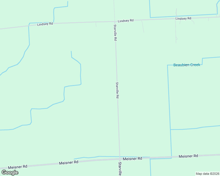 map of restaurants, bars, coffee shops, grocery stores, and more near 4734 Starville Road in China Township