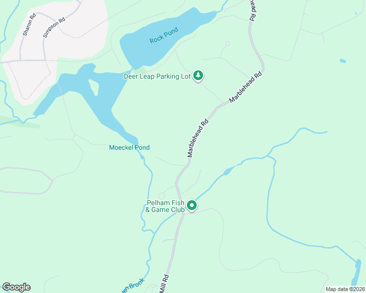 map of restaurants, bars, coffee shops, grocery stores, and more near 88 Marblehead Road in Windham