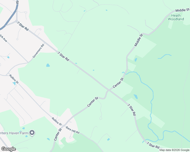 map of restaurants, bars, coffee shops, grocery stores, and more near 96A 7 Star Road in Groveland