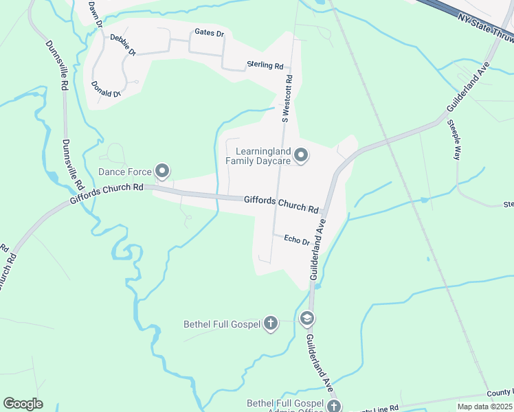 map of restaurants, bars, coffee shops, grocery stores, and more near 315 Giffords Church Road in Schenectady