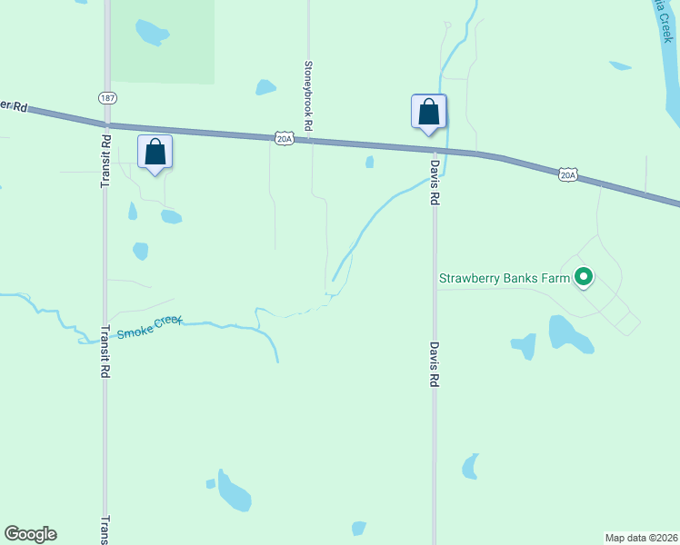 map of restaurants, bars, coffee shops, grocery stores, and more near 140 Idlewood Drive in Orchard Park