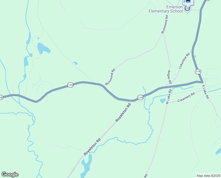 map of restaurants, bars, coffee shops, grocery stores, and more near 336 Richmond Road in Fitzwilliam