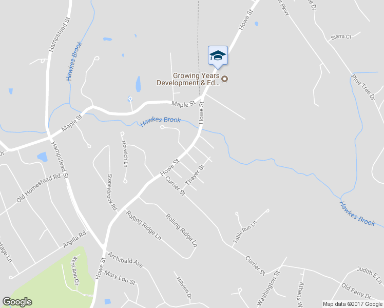 map of restaurants, bars, coffee shops, grocery stores, and more near 359 Howe Street in Methuen