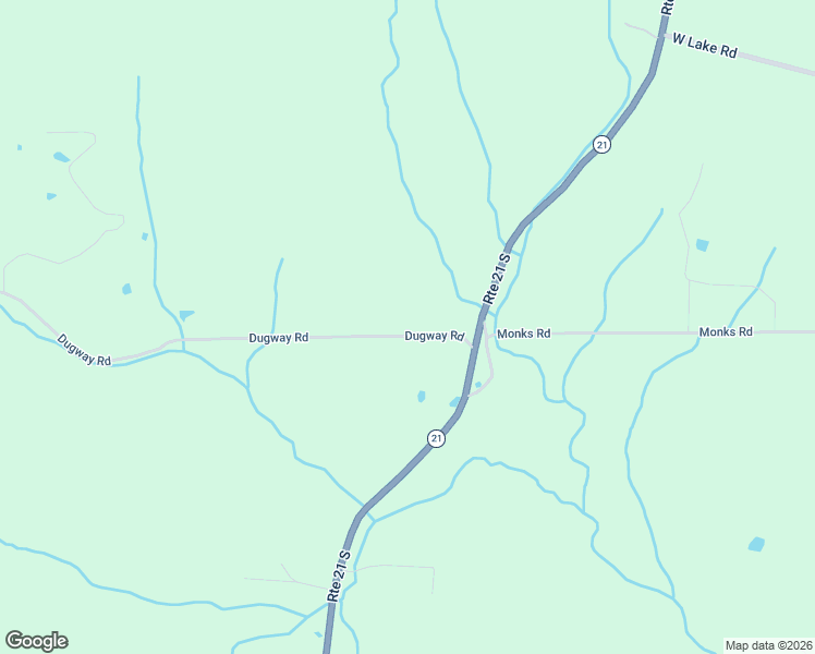 map of restaurants, bars, coffee shops, grocery stores, and more near 6150 Dugway Road in Canandaigua