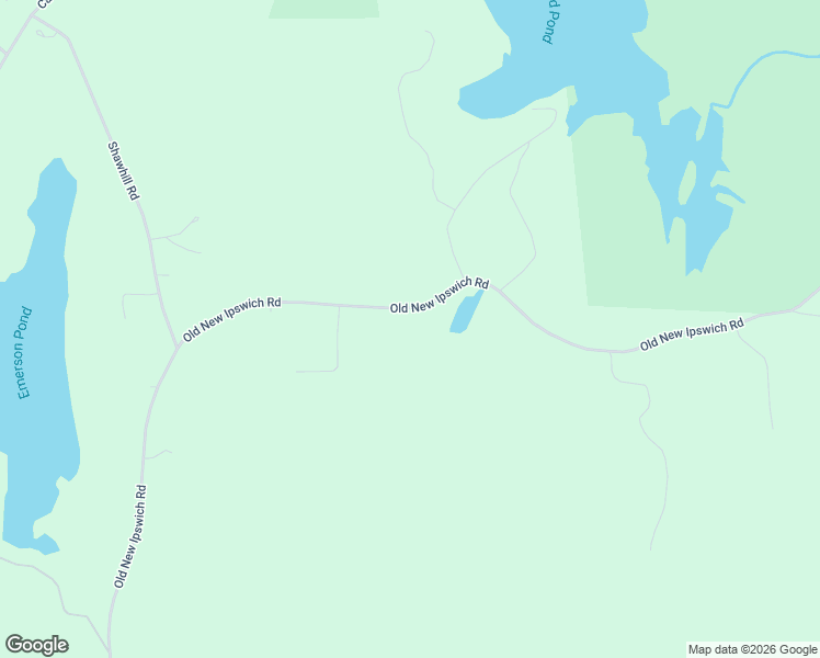 map of restaurants, bars, coffee shops, grocery stores, and more near 420 Old New Ipswich Road in Rindge