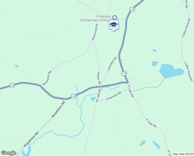 map of restaurants, bars, coffee shops, grocery stores, and more near 11 Angier Road in Fitzwilliam