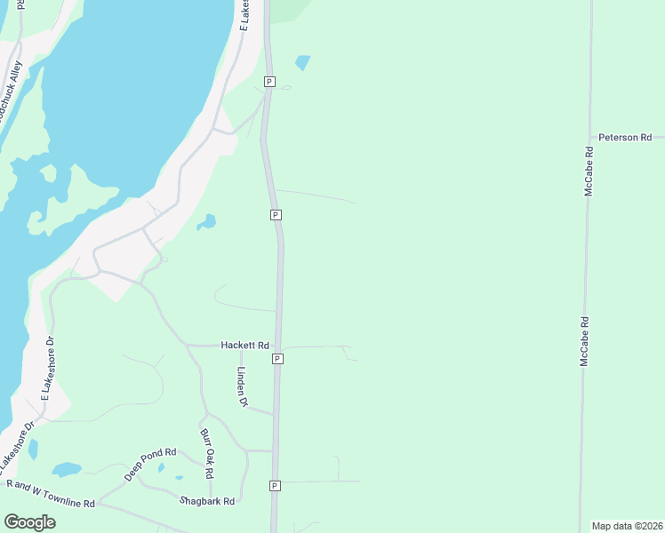 map of restaurants, bars, coffee shops, grocery stores, and more near N7658 County Road P in Whitewater