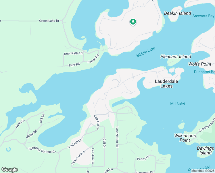 map of restaurants, bars, coffee shops, grocery stores, and more near W5518 Lost Nation Road in Elkhorn