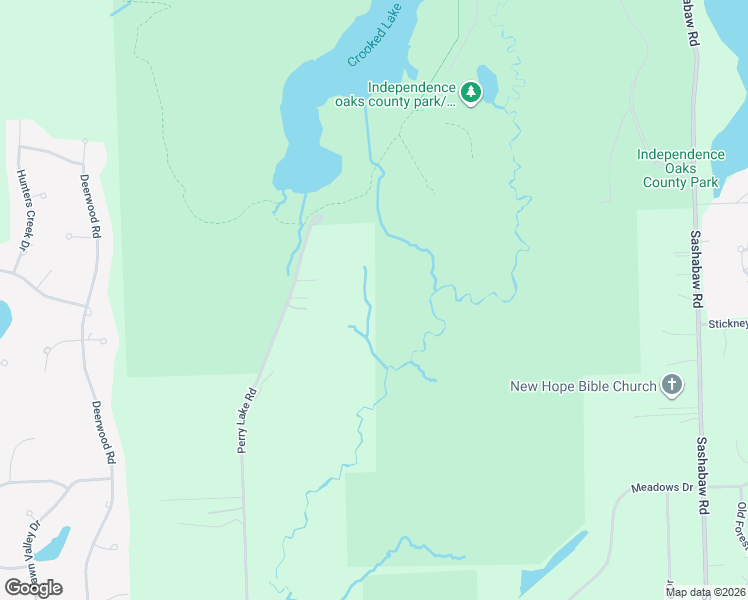 map of restaurants, bars, coffee shops, grocery stores, and more near 8800 Perry Lake Road in Clarkston