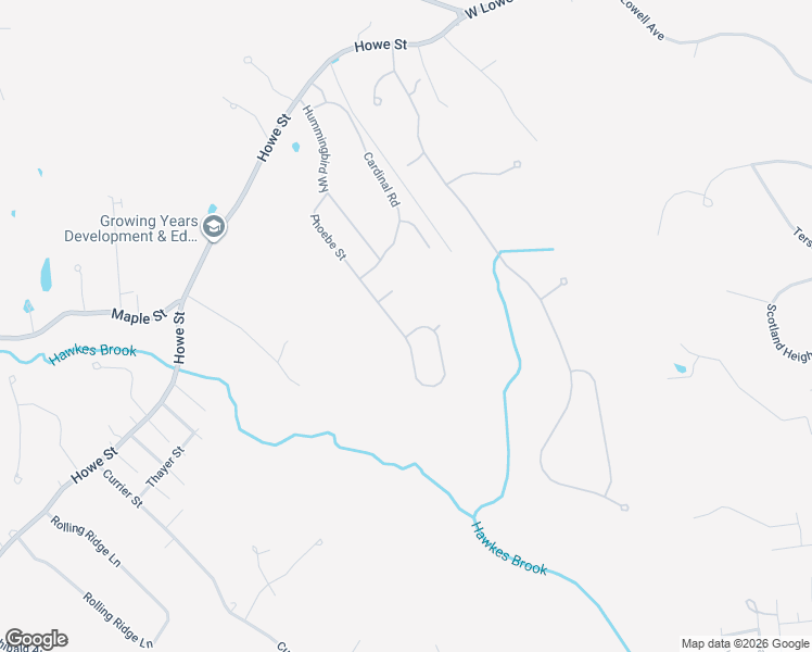 map of restaurants, bars, coffee shops, grocery stores, and more near 5 Plover Lane in Methuen