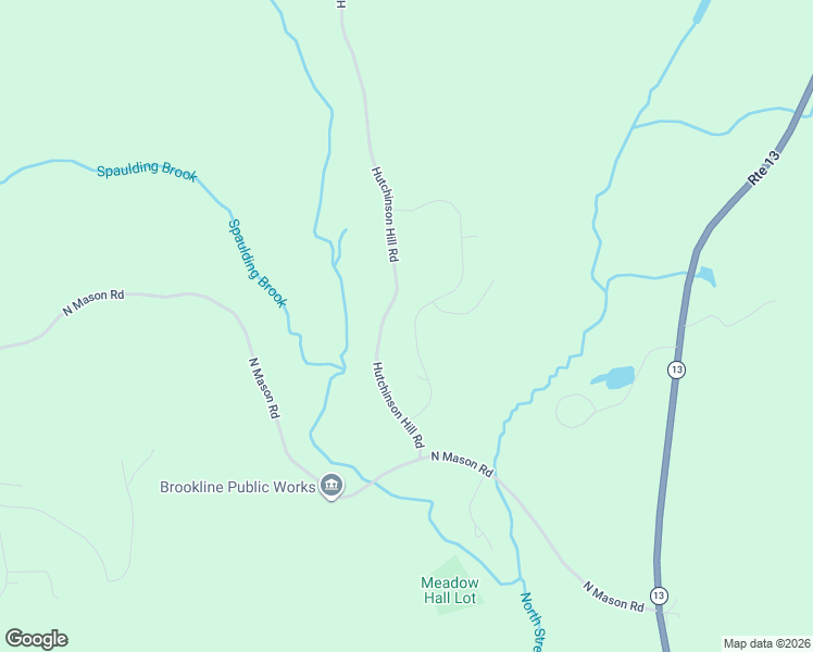 map of restaurants, bars, coffee shops, grocery stores, and more near 14 Ames Road in Brookline