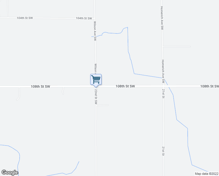 map of restaurants, bars, coffee shops, grocery stores, and more near 2184 108th Street Southwest in Byron Center