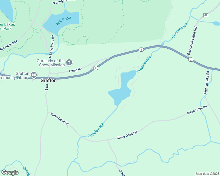map of restaurants, bars, coffee shops, grocery stores, and more near 28 Middle Way in Cropseyville