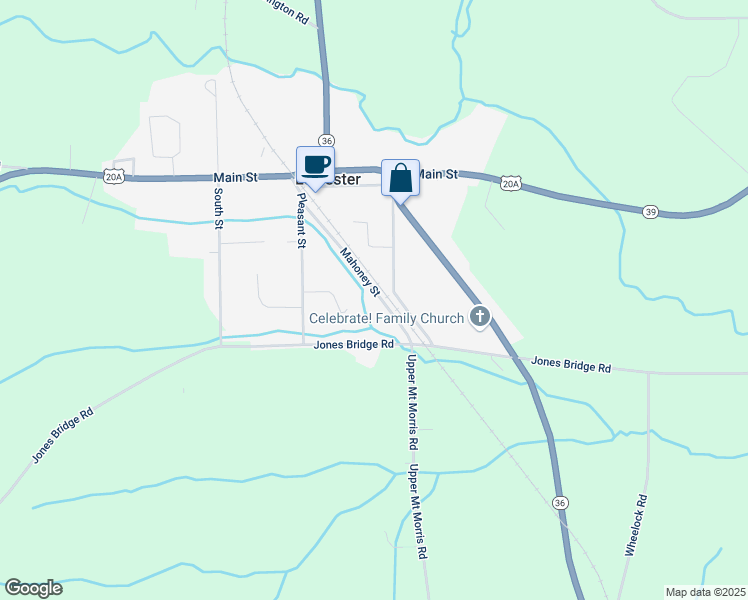 map of restaurants, bars, coffee shops, grocery stores, and more near 24 Mahoney Street in Leicester