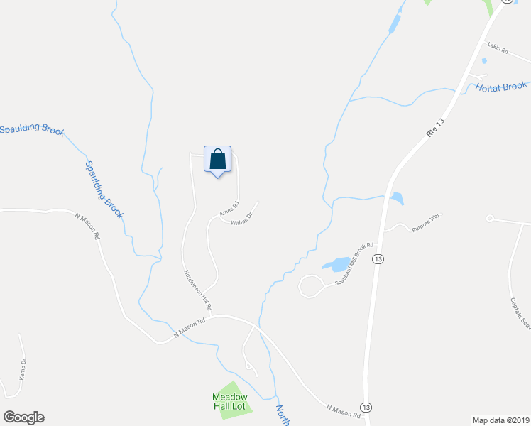 map of restaurants, bars, coffee shops, grocery stores, and more near 9 Withee Drive in Brookline
