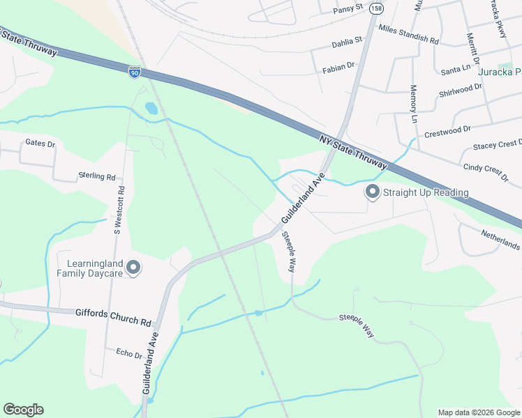 map of restaurants, bars, coffee shops, grocery stores, and more near 3383 Guilderland Avenue in Schenectady