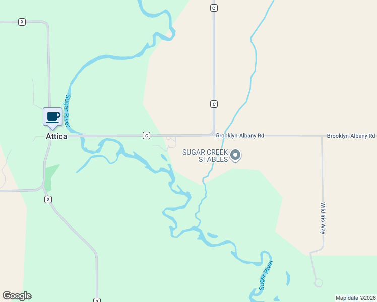 map of restaurants, bars, coffee shops, grocery stores, and more near in Attica