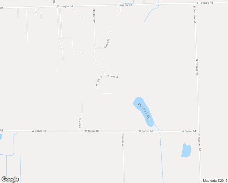 map of restaurants, bars, coffee shops, grocery stores, and more near 6799 West Julie Court in Byron