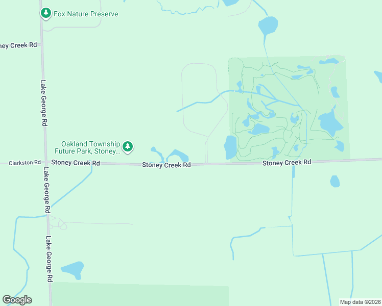 map of restaurants, bars, coffee shops, grocery stores, and more near 1220 Stoney Creek Road in Oakland charter Township