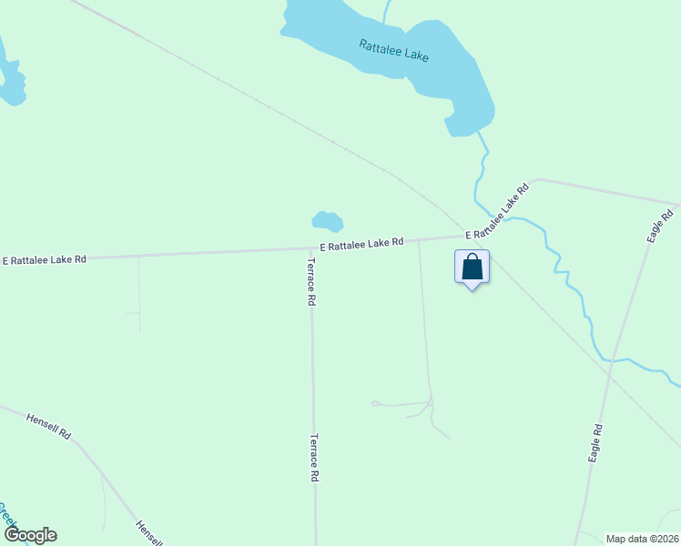 map of restaurants, bars, coffee shops, grocery stores, and more near 11620 Terrace Rd in Holly