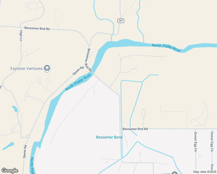 map of restaurants, bars, coffee shops, grocery stores, and more near 12533 Bessemer Bend Road in Casper