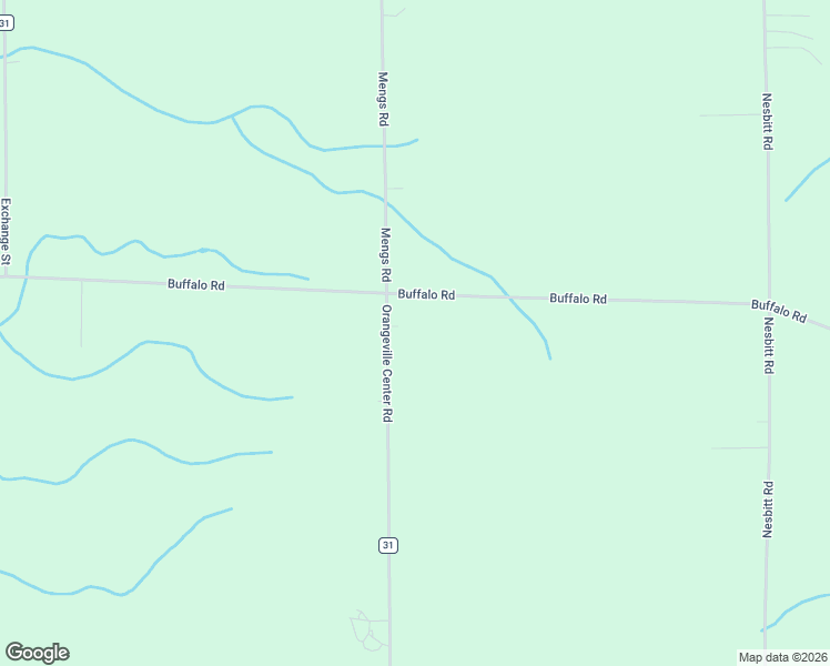 map of restaurants, bars, coffee shops, grocery stores, and more near 3560 Buffalo Road in Attica