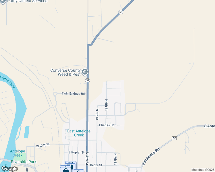 map of restaurants, bars, coffee shops, grocery stores, and more near 602 Olds Drive in Douglas