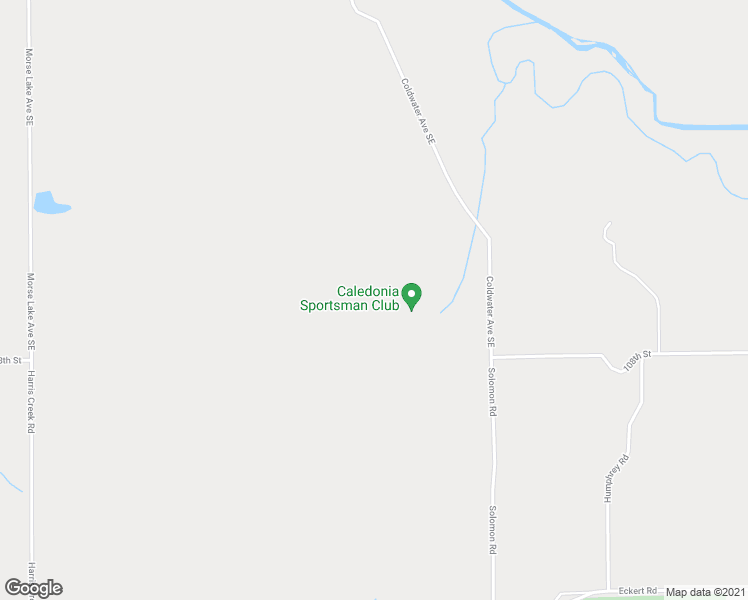 map of restaurants, bars, coffee shops, grocery stores, and more near 10601 Coldwater Avenue Southeast in Alto
