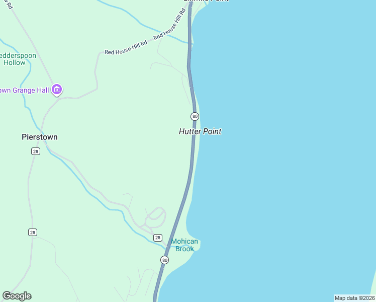 map of restaurants, bars, coffee shops, grocery stores, and more near 6714 New York 80 in Cooperstown