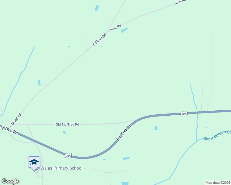 map of restaurants, bars, coffee shops, grocery stores, and more near 12862 Old Big Tree Road in East Aurora
