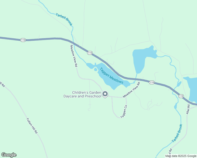 map of restaurants, bars, coffee shops, grocery stores, and more near 104 Meadow View Road in Rindge