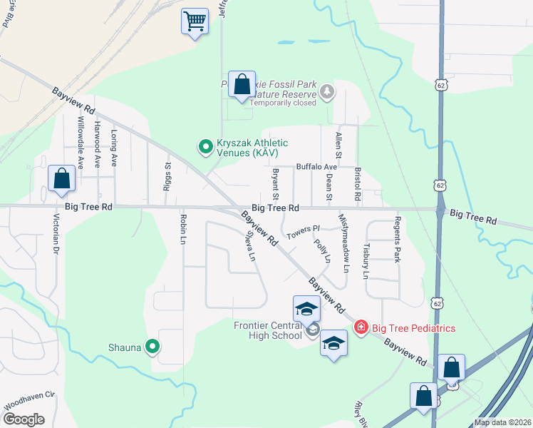map of restaurants, bars, coffee shops, grocery stores, and more near 4015 Towers Place in Hamburg
