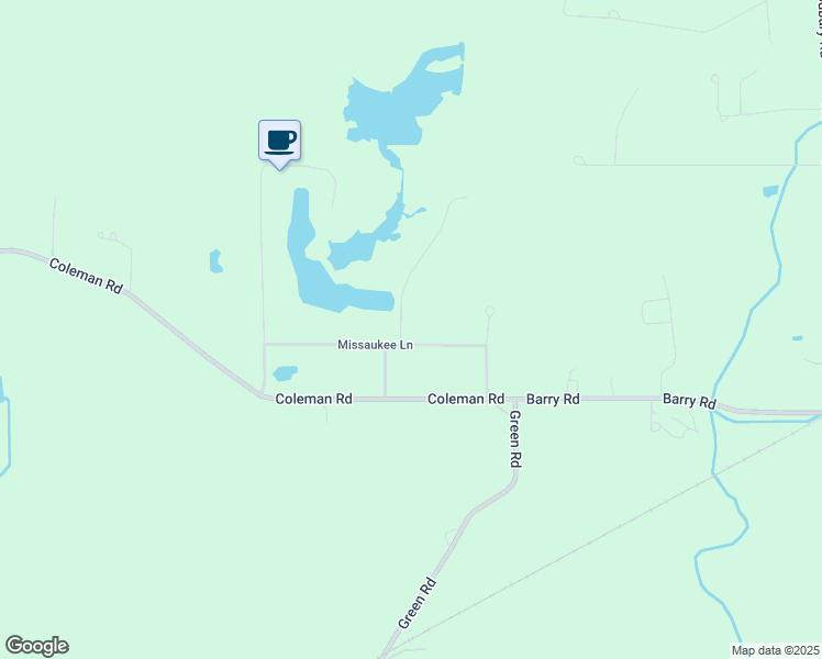 map of restaurants, bars, coffee shops, grocery stores, and more near 9821 Missaukee Lane in Bath Township