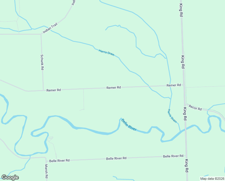map of restaurants, bars, coffee shops, grocery stores, and more near 5219 Remer Rd in St Clair
