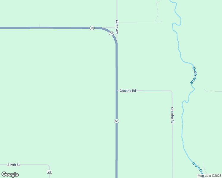 map of restaurants, bars, coffee shops, grocery stores, and more near 47608 476th Ave in Elk Point