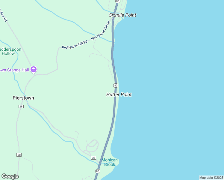 map of restaurants, bars, coffee shops, grocery stores, and more near 6738 New York 80 in Cooperstown