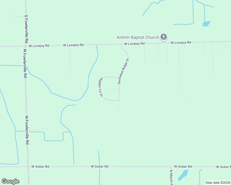 map of restaurants, bars, coffee shops, grocery stores, and more near 7899 Hidden Circle Drive in Byron
